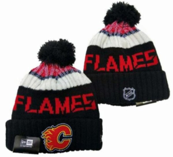 шапка Calgary Flames  акрил 100% 