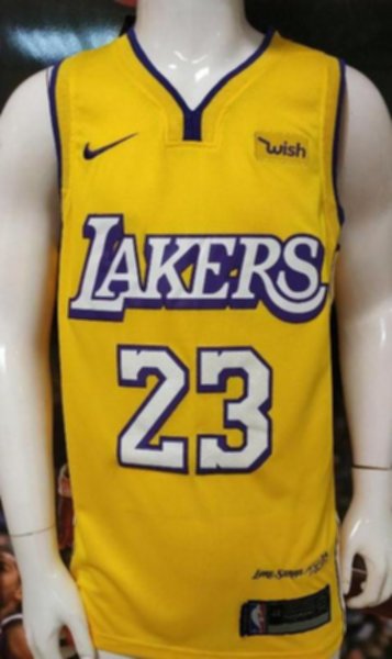майка баскетбольная Los Angeles Lakers №23 JAMES   nike 