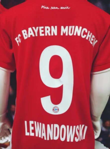 форма детская Bayern Munchen №9 LEWANDOVSKI 2020-2021