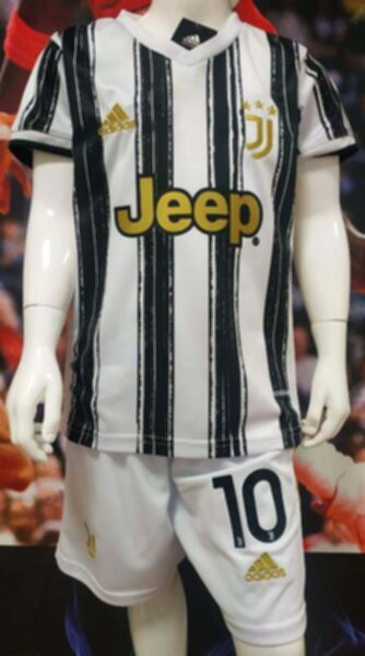 форма Juventus детская №10 Dybala  2020-2021 домашняя полиэстер 100%