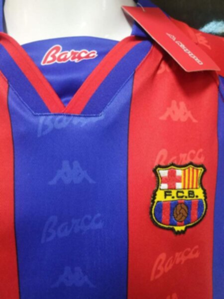 майка Barcelona №9 Ronaldo 1990   ретро  полиэстер 100%