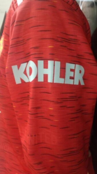 форма Manchester United  длинный рукав   2020-2021  домашняя