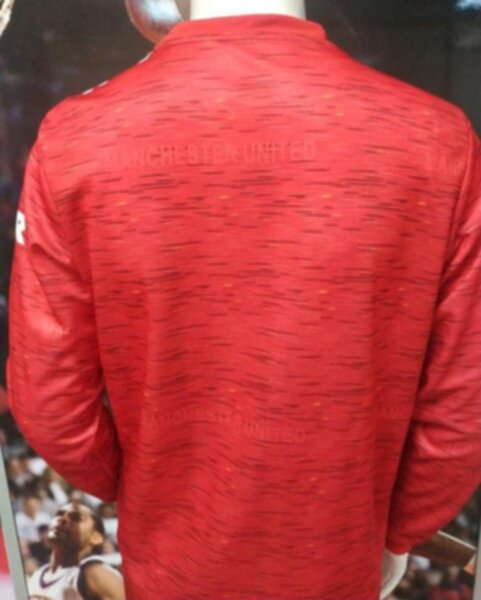 форма Manchester United  длинный рукав   2020-2021  домашняя