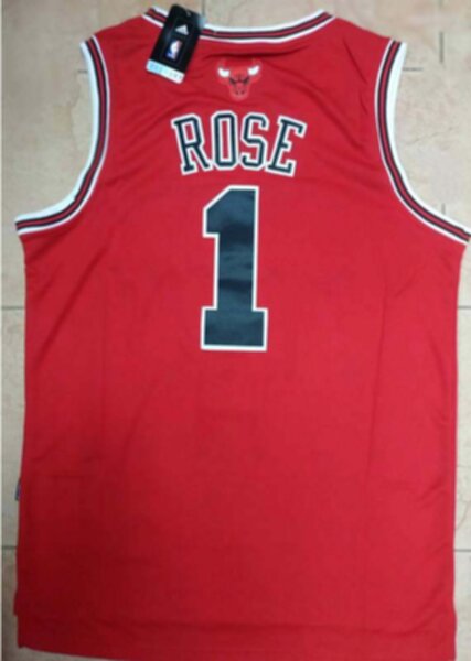 майка баскетбольная  Chicago Bulls №1 ROSE adidas