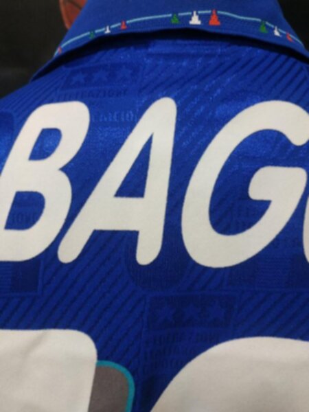 майка сборной Италии №10 R.Baggio ретро 1994 полиэстер 100%