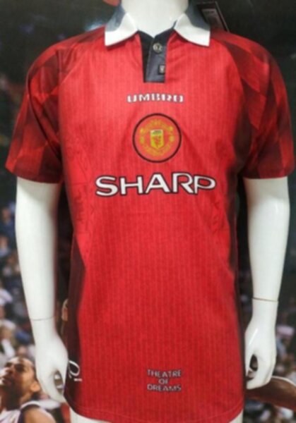 майка Manchester United 1996-1998  ретро  полиэстер 100%