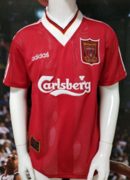 майка Liverpool  1995-1996  ретро  полиэстер 100%