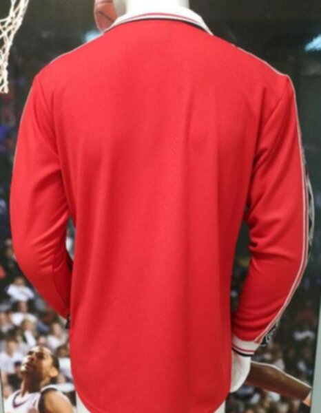 майка Manchester United 1998   ретро  длинный рукав  полиэстер 100%