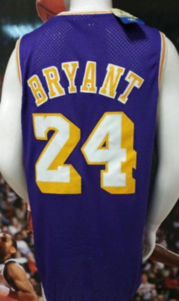 майка баскетбольная Los Angeles Lakers №24 BRYANT  adidas 