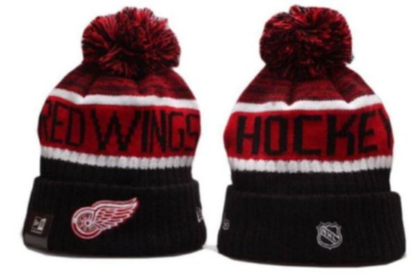 шапка Detroit Red Wings   акрил 100% 