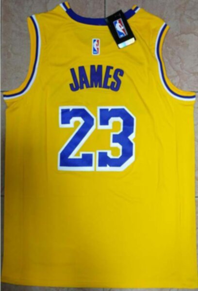 майка баскетбольная Los Angeles Lakers №23 JAMES   nike