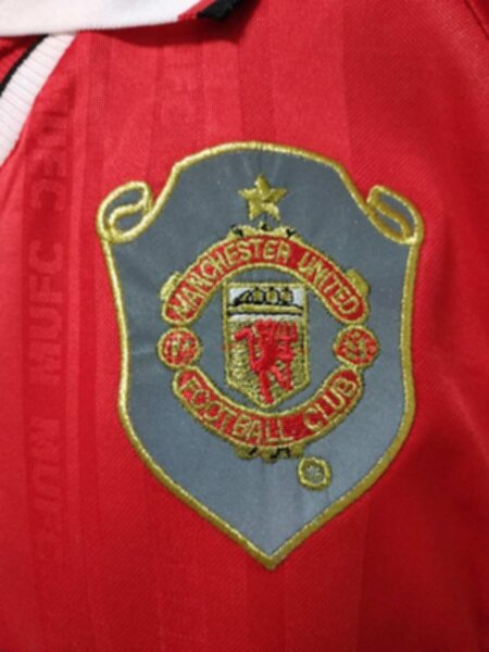 майка Manchester United 1999  ретро  длинный рукав   полиэстер 100%