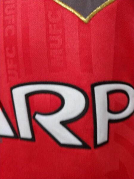 майка Manchester United 1999  ретро  длинный рукав   полиэстер 100%