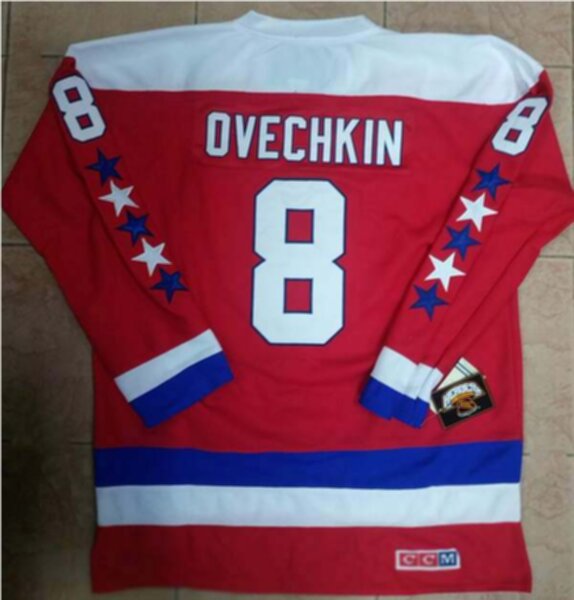 свитер хоккейный Washington Capitals №8 OVECHKIN