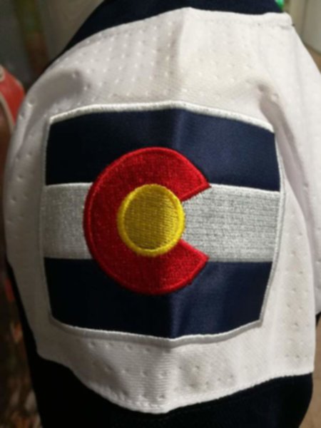 свитер хоккейный Colorado Avalanche