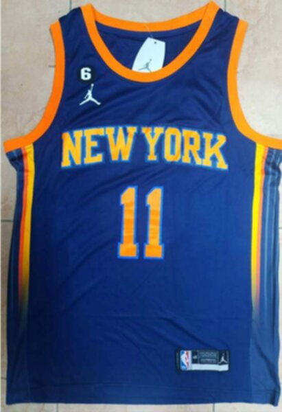 майка баскетбольная New York Knicks №11 BRUNSON Nike,полиэстер 100% nike
