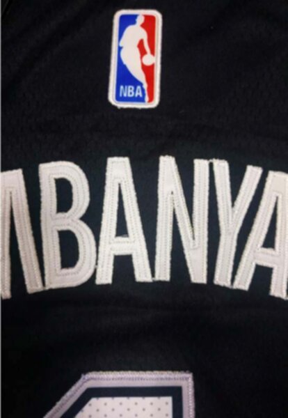 майка баскетбольная San Antonio Spurs №1 Wembanyama Nike,полиэстер 100%