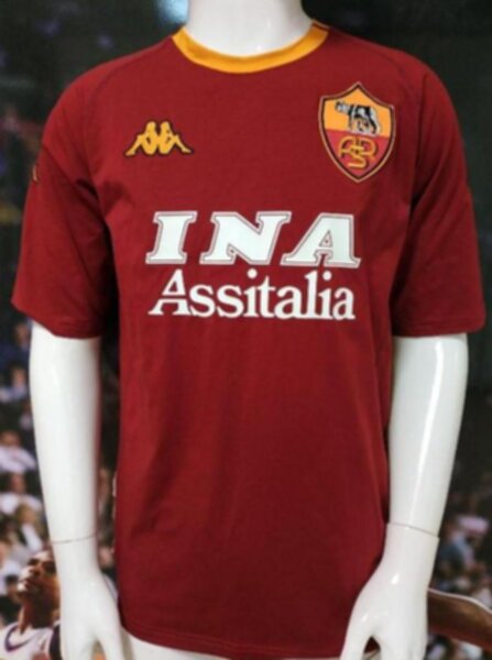 майка  AS Roma   ретро 2000-2001