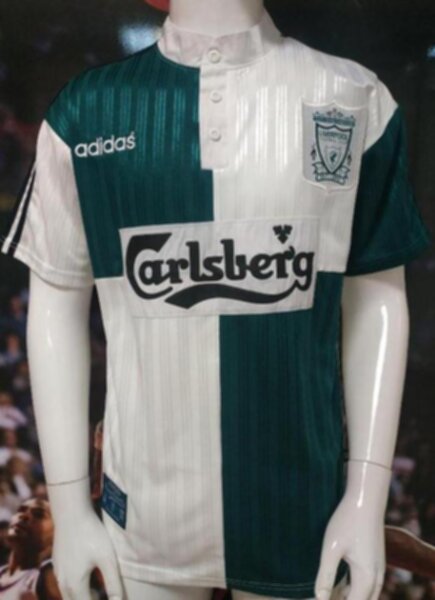 майка Liverpool  1995-1996  ретро  полиэстер 100%