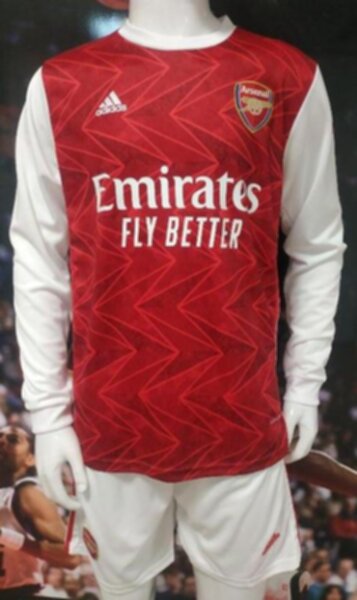 форма Arsenal   длинный рукав  2020-2021  домашняя