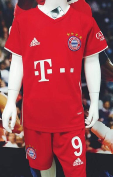 форма детская Bayern Munchen №9 LEWANDOVSKI 2020-2021