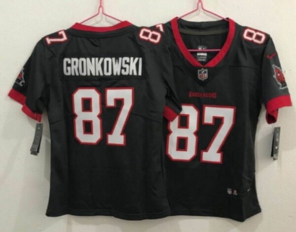 майка для американского футбола Tampa Bay Buccaneers №87 GRONKOWSKI