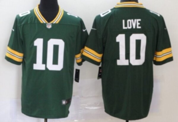 майка для американского футбола Green Bay Packers №10 LOVE
