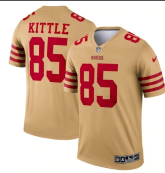 майка для американского футбола San Francisco 49ers №85 KITTLE