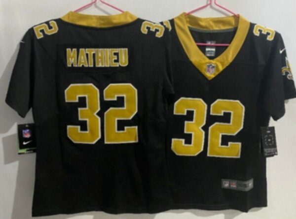 майка для американского футбола New Orleans Saints №32 MATHIUE