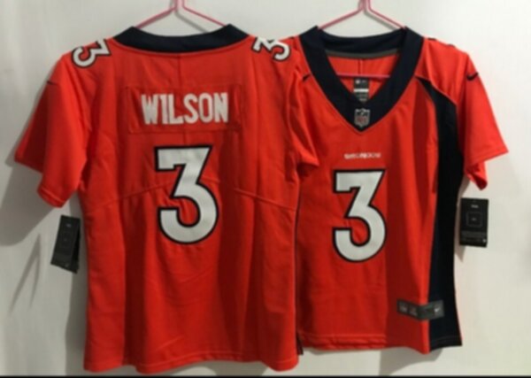 майка для американского футбола Denver Broncos №3 WILSON