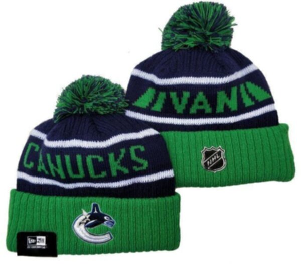 шапка Vancouver Canucks  акрил 100%