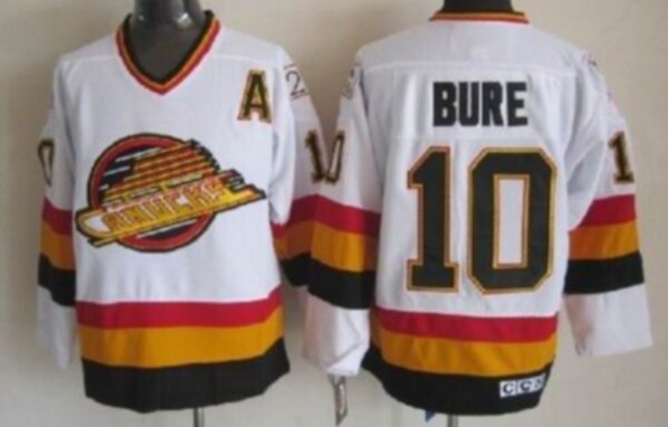 свитер Vancouver Canucks №10 BURE