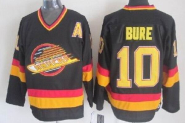 свитер Vancouver Canucks №10 BURE