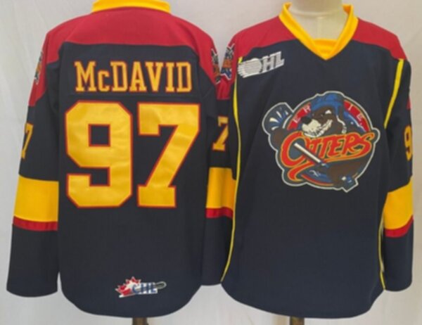свитер хоккейный Erie Otters №97 McDAVID  