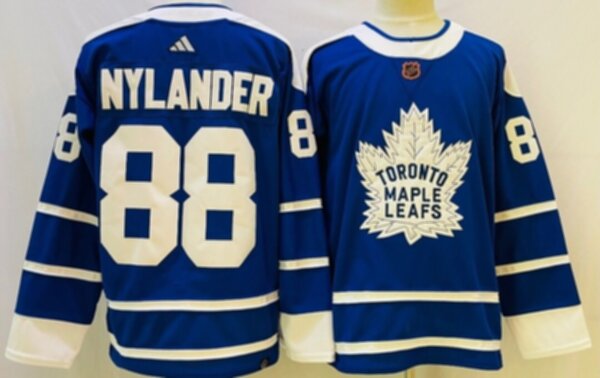 свитер хоккейный Toronto Maple Leafs №88 NYLANDER  adidas