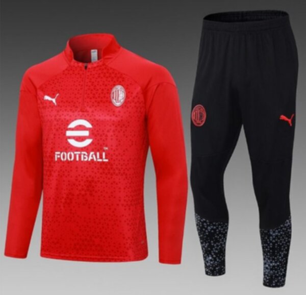тренировочный костюм AC Milan 2023-2024  Puma,полиэстер 100%