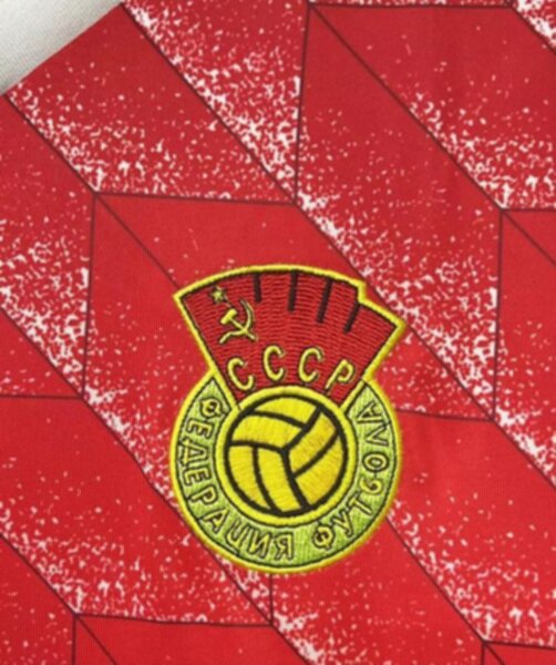 майка сборной СССР  ретро  1988-1989 adidas  полиэстер 100%