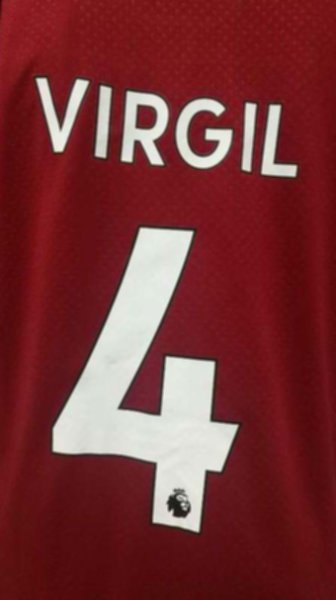 форма детская Liverpool №4  VIRGIL  2019-2020  домашняя  Лига Чемпионов