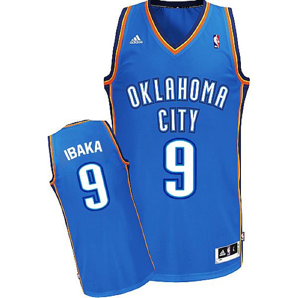 майка баскетбольная Oklahoma City Thunder №9 IBAKA  adidas