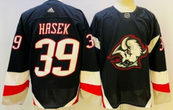 свитер хоккейный Buffalo Sabres №39 HASEK adidas