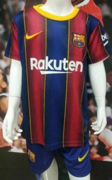 форма детская Barcelona  2020-2021  домашняя