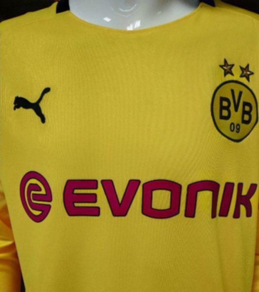 форма Borussia Dortmund  длинный рукав  2019-2020  домашняя