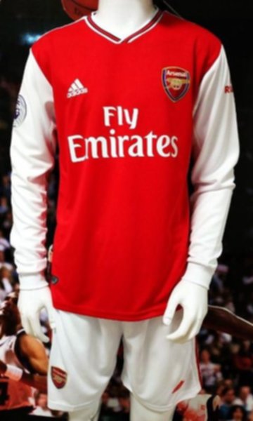 форма Arsenal   длинный рукав   2019-2020  домашняя