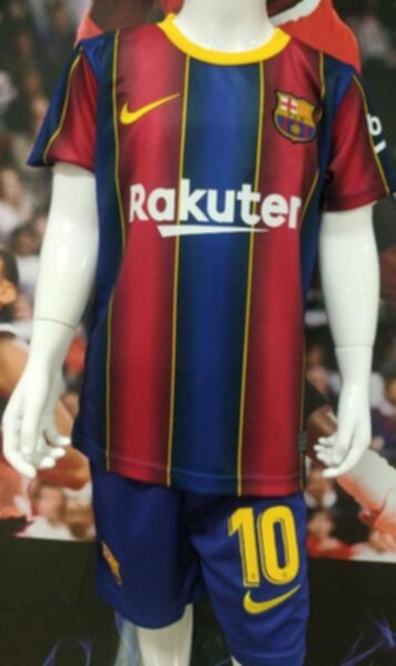 форма детская Barcelona №10 MESSI  2020-2021 домашняя