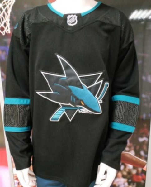 свитер хоккейный San Jose Sharks  adidas
