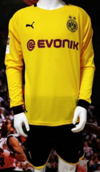 форма Borussia Dortmund  длинный рукав  2019-2020  домашняя