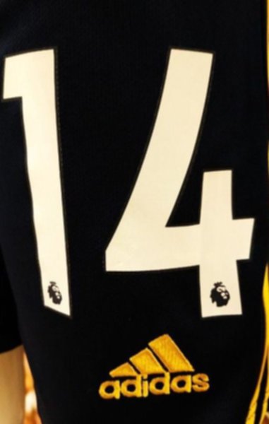 форма Arsenal №14 AUBAMEYANG  2019-2020  гостевая