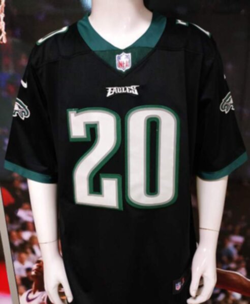 майка для американского футбола Philadelphia Eagles №20 Dawkins