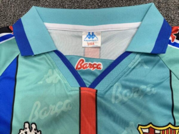 майка ретро Barcelona 1996-1997,полиэстер 100%
