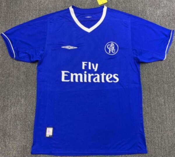 майка ретро Chelsea домашняя 2003-2005 Umbro,полиэстер 100%